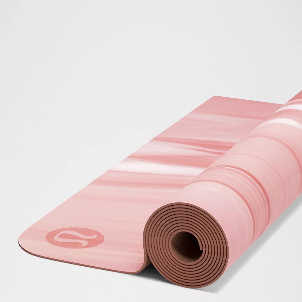 Lululemon Athletica Pink Yoga Mat 3MM